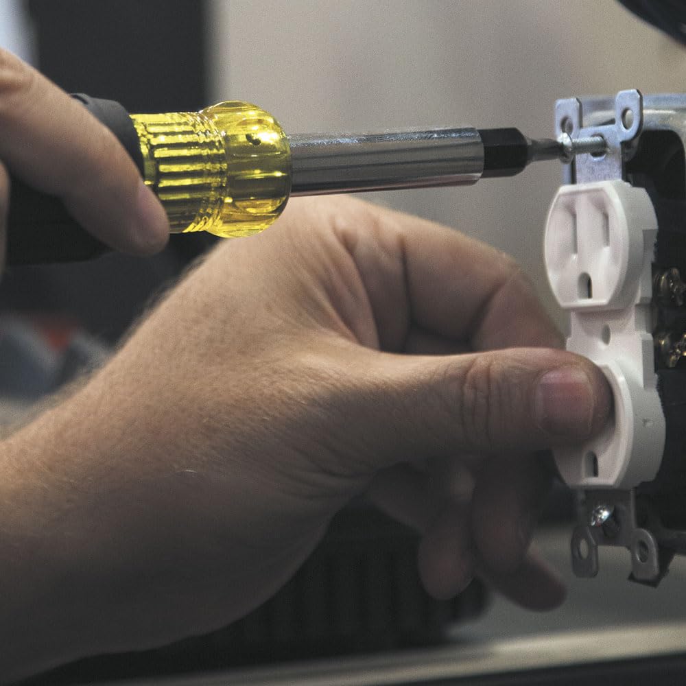 Amazon.com: Klein Tools 32517 Multi-Bit Screwdriver / Tap Tool